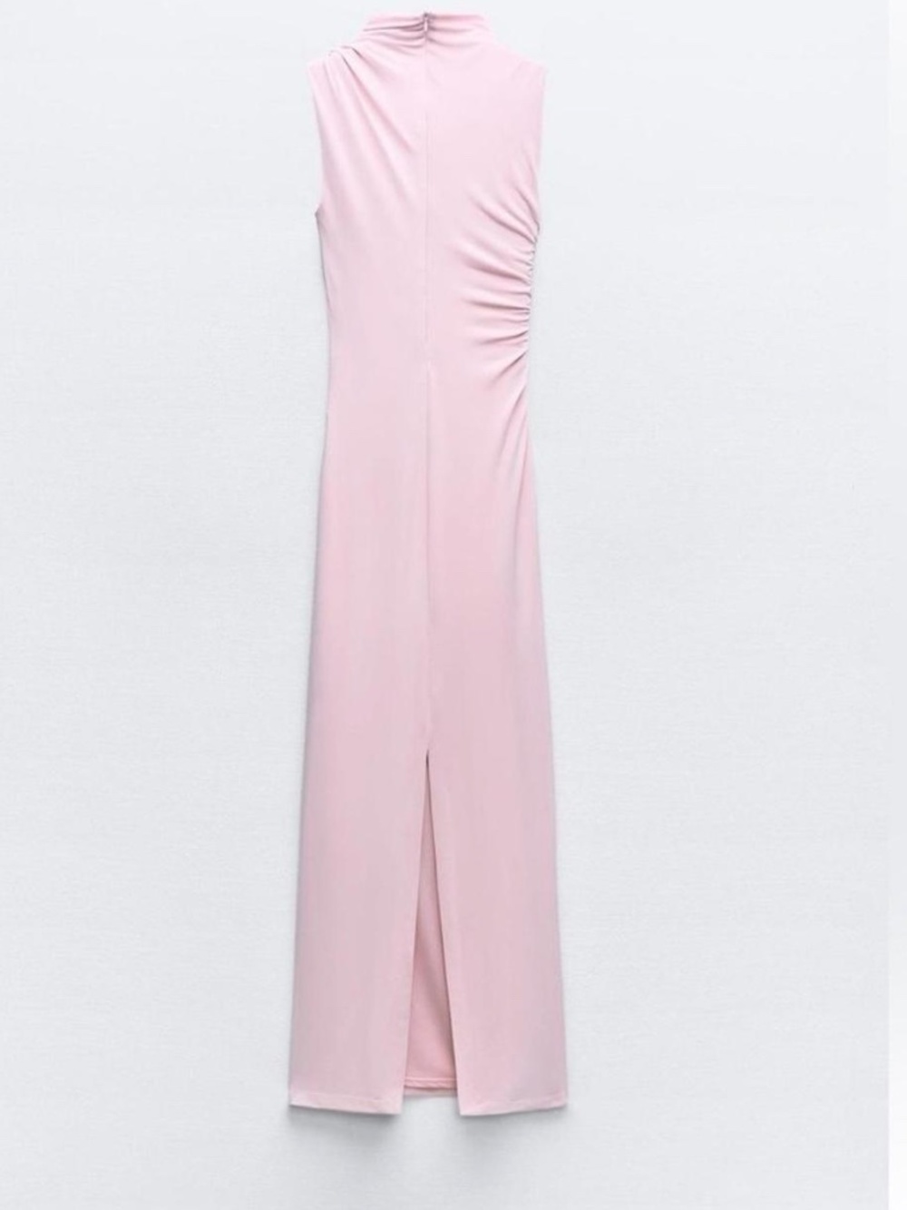 Zara Pink Mesh Dress - Picture 2 of 3